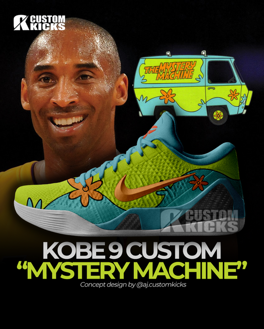 Kobe 9 "Mystery Machine" Custom