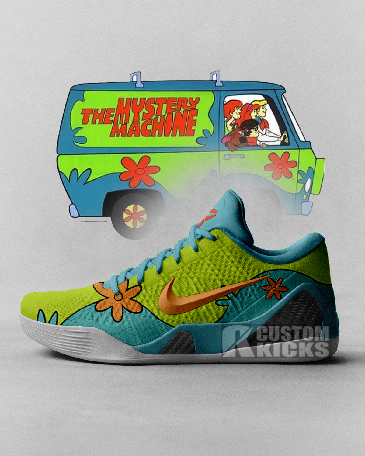 Kobe 9 "Mystery Machine" Custom