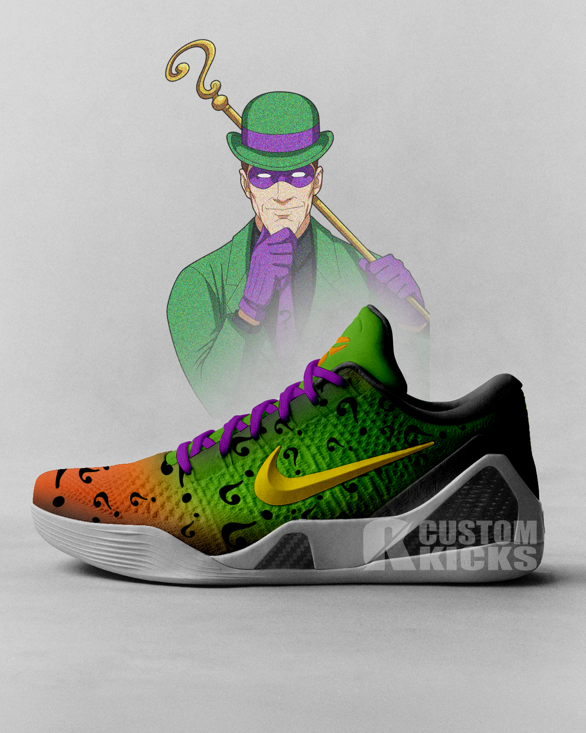 Kobe 9 "Riddler" Custom