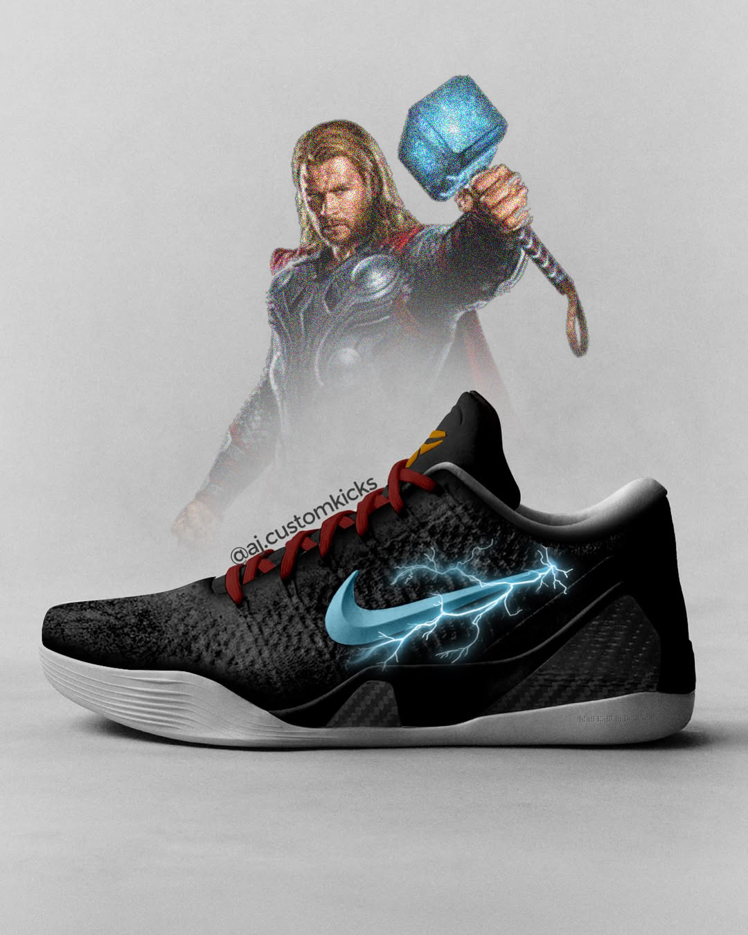Kobe 9 "Thor" Custom