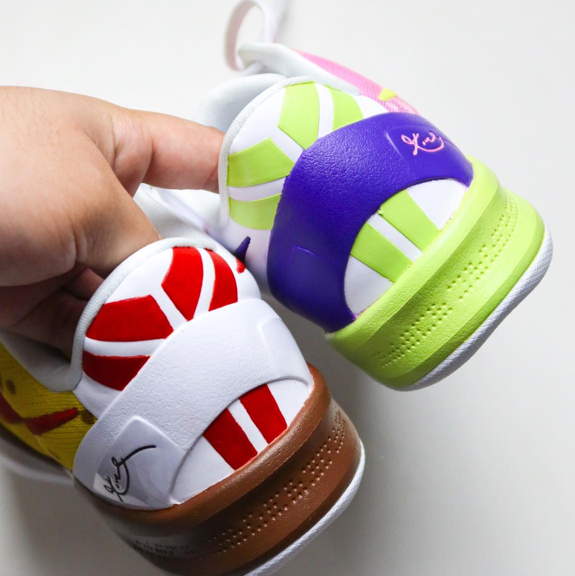 Kobe 8 'SpongeBob x Patrick' Custom