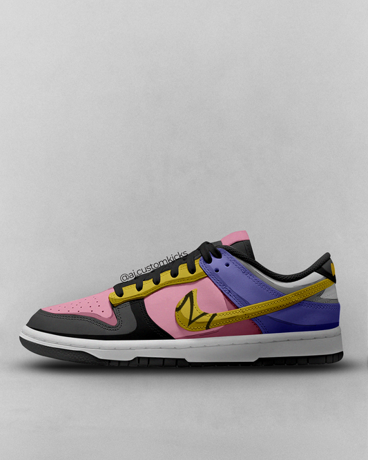 DBZ Majin Buu Custom Dunks