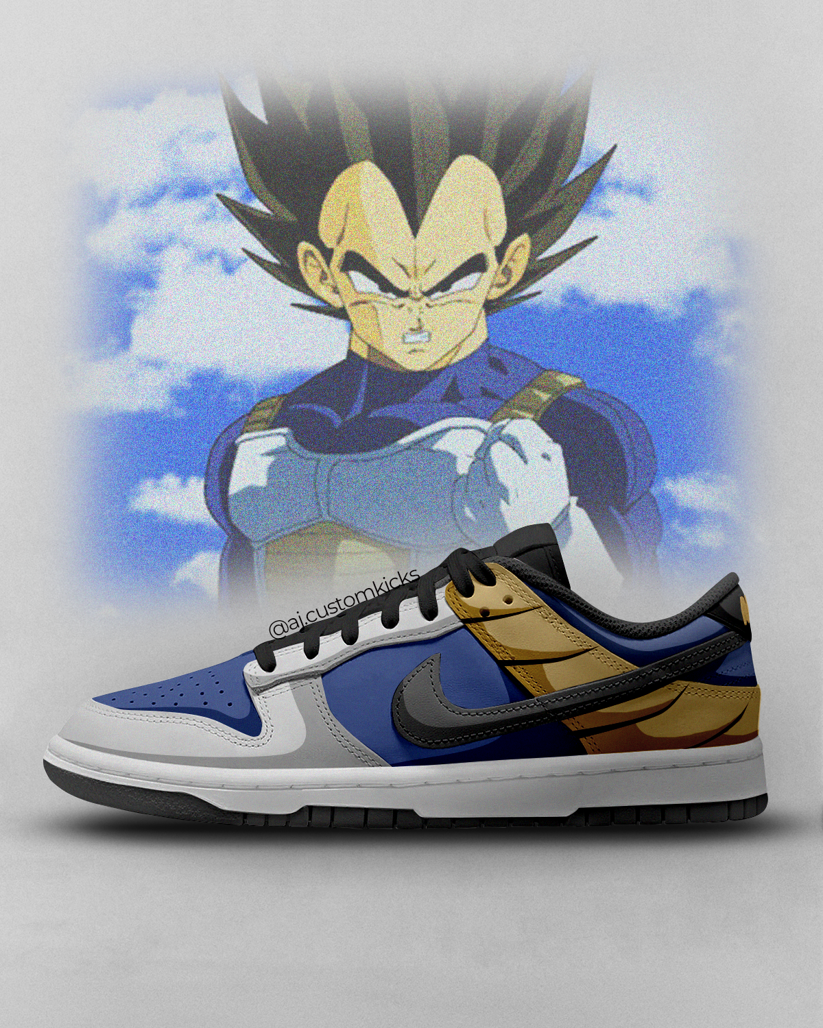 Dunks "Vegeta" Custom