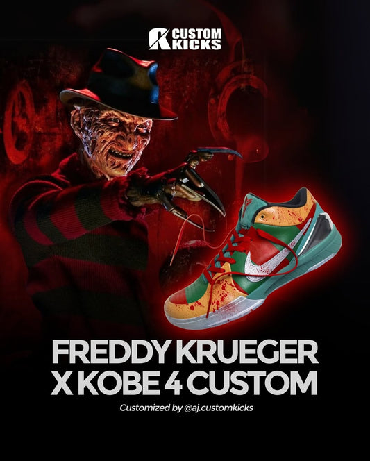 Kobe 4 'Freddy Krueger' Custom