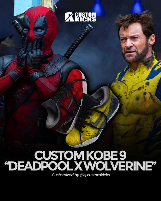 Kobe 9 'Deadpool x Wolverine' Custom